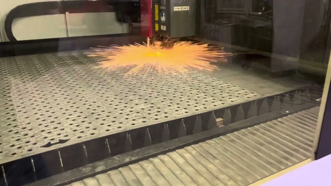 A Mitsubishi GX-F ADVANCED series laser cutting machine